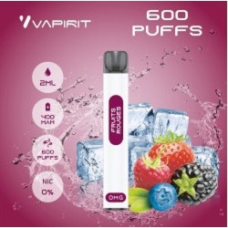 10 PUFFS FRUITS ROUGES...